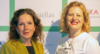 Cornelia Wanke (l., Vorständin) und Katharina Schmidtke (r., Vorstandsvorsitzende) von den Healthcare Frauen