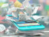 Smartphone screen exploding with digital news articles and information overload, showcasing chaos of modern communication