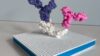 3D-gedrucktes Protein