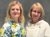Katharina Schmidtke (l.), Vorstandsvorsitzende und Martina Gripp, Vorständin der Healthcare Frauen.