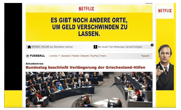 Realtime Advertising: Die Better Call Saul-Kampagne von Netflix.