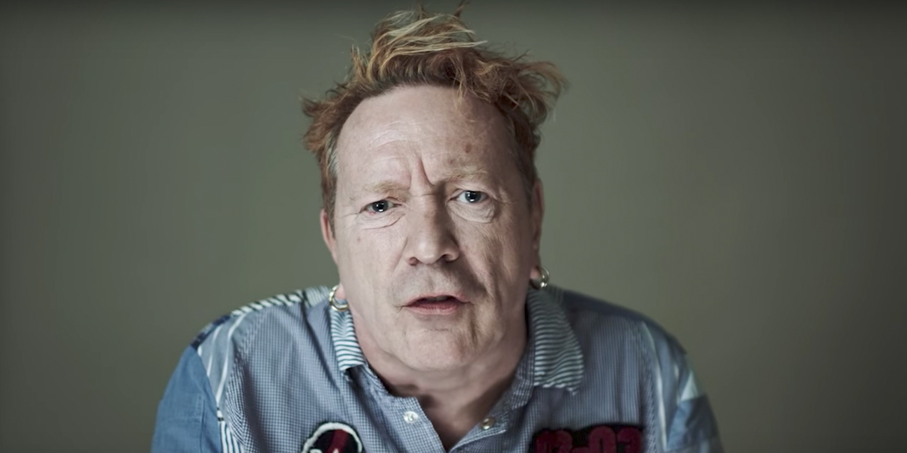 So muss Dentalwerbung aussehen: Johnny Rotten wirbt für happybrush