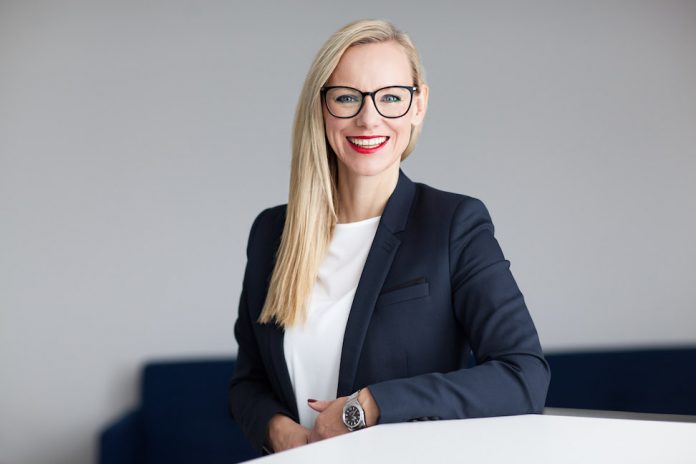 Porträt Sandra Bunke-Kölblin, Marketingleiterin bei Dr. Kade / Besins GmbH