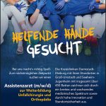 „Helfende Hände gesucht“, von: Kreiskliniken Darmstadt-Dieburg /Agentur: teufels