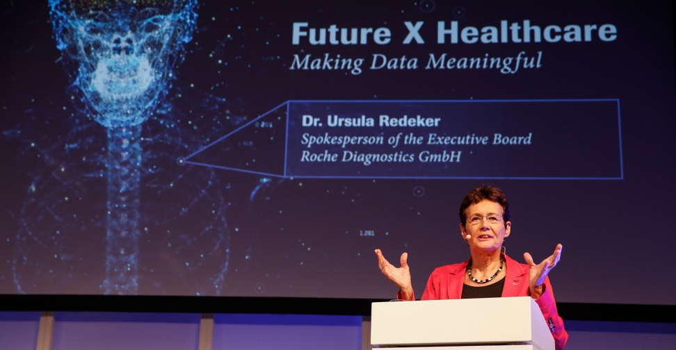 Dr. Ursula Redeker eröffnet die Future X Healthcare